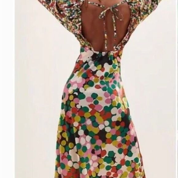 NWT Anthropologie Porridge Floral puff sleeve maxi dres size XSP 
By Porridge - Picture 5 of 13